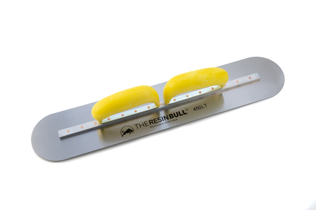 Resin Trowel - Dual Handle 450mm Trowel